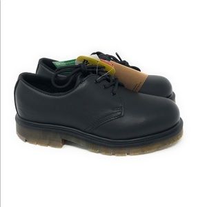 Dr Martens GIBSON Work Safety Black Leather Shoes